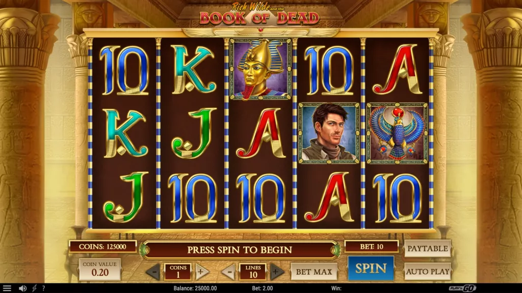 Book of Dead Play N Go Pokies Games Australia