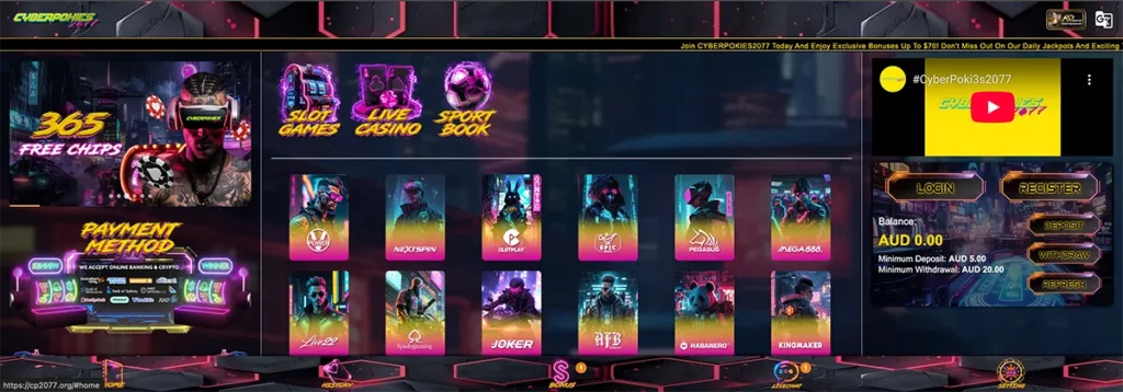 CyberPokies2077 Australia