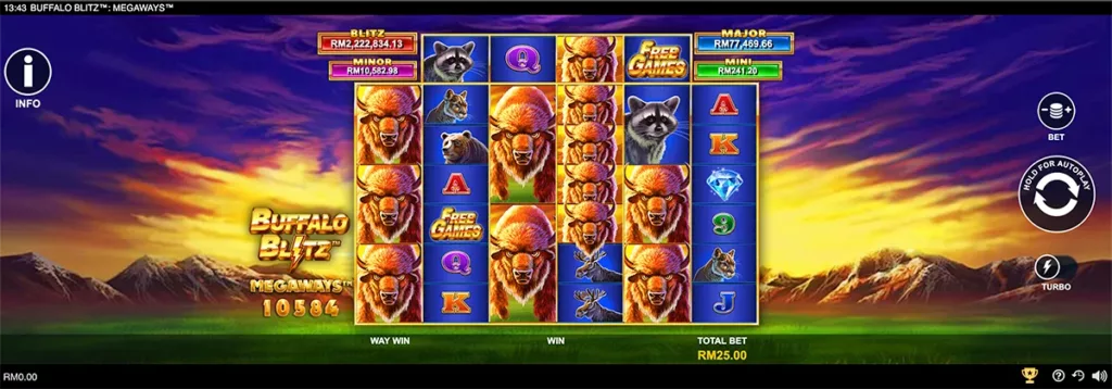 Playtech - Buffalo Blitz