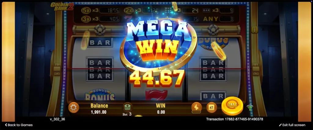 Golden Bank 2 Megawin